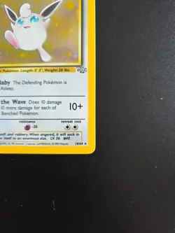 Pokemon Wigglytuff 16/64 Jungle Holo Rare Unlimited 1999 TCG Card LP-MP - Image 4