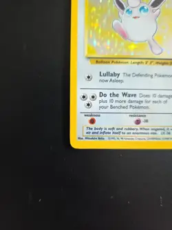 Pokemon Wigglytuff 16/64 Jungle Holo Rare Unlimited 1999 TCG Card LP-MP - Image 5