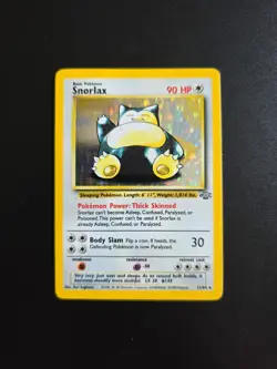 Pokemon TCG Snorlax 11/64 - English Jungle Holo Rare Card - Image 1