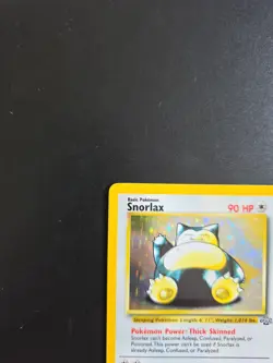 Pokemon TCG Snorlax 11/64 - English Jungle Holo Rare Card - Image 2