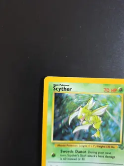 Scyther 10/64 - Jungle Holo - WOTC Pokemon Card - Image 2
