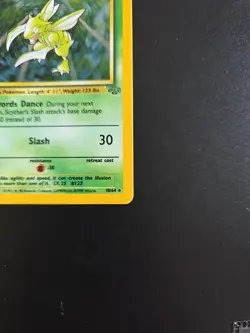 Scyther 10/64 - Jungle Holo - WOTC Pokemon Card - Image 4