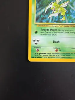 Scyther 10/64 - Jungle Holo - WOTC Pokemon Card - Image 5