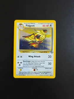 Pokemon Pidgeot WOTC Card Jungle Set Holo Rare 8/64 - Image 1