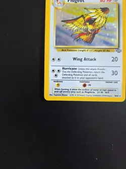 Pokemon Pidgeot WOTC Card Jungle Set Holo Rare 8/64 - Image 5