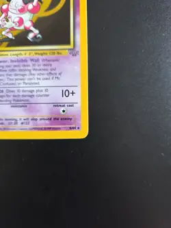 Mr Mime 6/64 Jungle Holo Rare 1999 WOTC Pokemon Card - Image 4