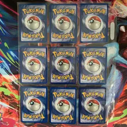 Vintage Complete Pokemon Non Holo Base Set 17-102 WOTC cards - LP - Image 3