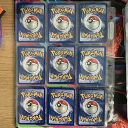 Vintage Complete Pokemon Non Holo Base Set 17-102 WOTC cards - LP - Image 5