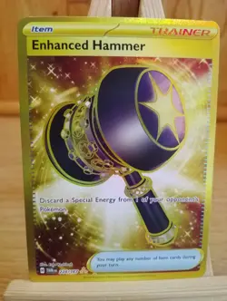 Pokemon TCG Enhanced Hammer Card 224/167 Twilight Masquerade - Image 1