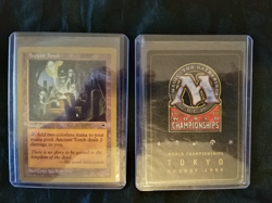 Ancient Tomb - MTG 1999 World Championship Deck (Mark Le Pine) Tokyo - LP cond - Image 1
