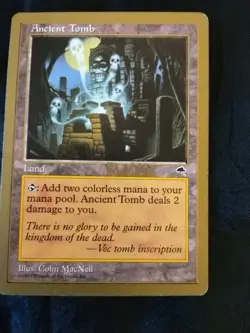 Ancient Tomb - MTG 1999 World Championship Deck (Mark Le Pine) Tokyo - LP cond - Image 2