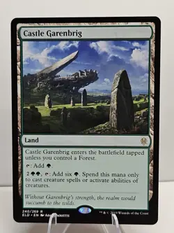 Magic The Gathering Castle Garenbrig Throne of Eldraine 240/269 Regular - LP - Image 1
