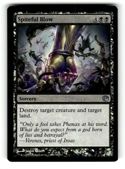 FOIL - Spiteful Blow 83 - Journey Into Nyx - MTG - Image 1