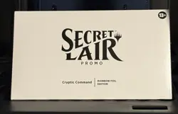 Magic: The Gathering Secret Lair Promo Cryptic Command Rainbow Foil - Image 1