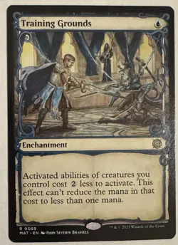 Training Grounds NM RARE March of the Machine: The Aftermath [MAT] MTG Regular - Image 2
