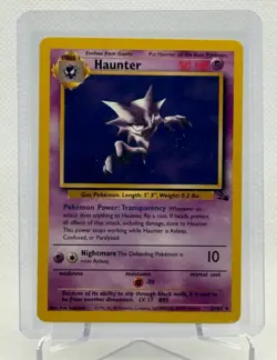 HAUNTER - 21/62 - Fossil - Pokemon Card - NM - Image 1