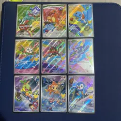 Pokemon TCG First Partner Illustration Collection Complete set SAME DAY TRACKING - Image 1