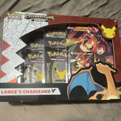 Pokemon TCG Celebrations Lance's Charizard V Promo Booster Box English - Image 1