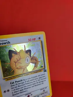 Pokemon Karte/card - Meowth Mauzi Black Star Promo 10 - Played - Image 3