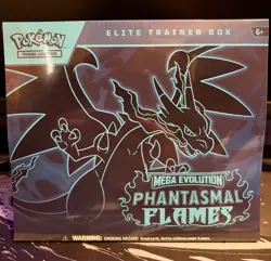 Pokemon Phantasmal Flames Elite Trainer Box ETB - New/Sealed - Image 1