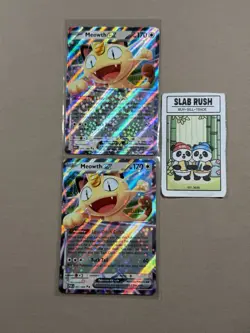 Pokemon MEOWTH EX Perfect Order Double Rare 062/088 Lot Of 2 - Image 1