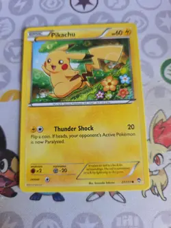 Pikachu 27/111 XY - Furious Fists Common Pokemon Card - Image 1
