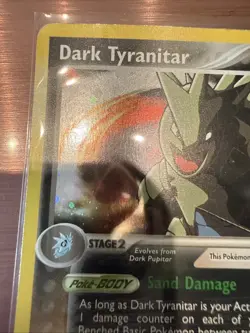 Dark Tyranitar EX Team Rocket Returns Holo Rare Pokemon Card 20/109 - Image 2