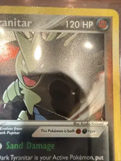 Dark Tyranitar EX Team Rocket Returns Holo Rare Pokemon Card 20/109 - Image 3