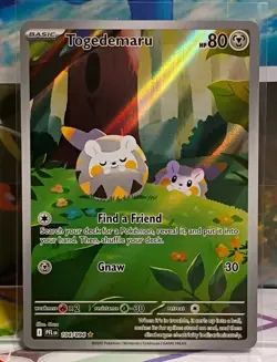 Pokemon TCG Togedemaru Holo Illustration Rare 104/094 NM [PACK FRESH] - Image 1
