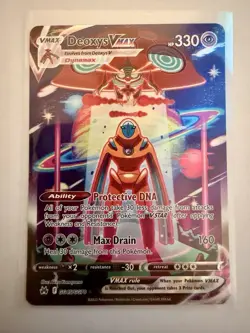 Deoxys VMAX GG45/GG70 Ultra Rare Holo Crown Zenith Pokemon TCG NM - Image 1