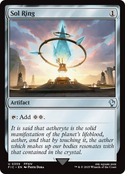 MTG - Sol Ring [FINAL FANTASY Commander] - Image 1