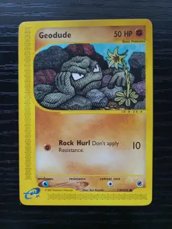 Pokemon Expedition Geodude 110/165 NM Free Shipping!! - Image 1