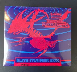 Pokemon - Sword And Shield- Darkness Ablaze- Elite Trainer Box ETB -NEW SEALED - Image 1