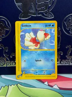 Pokemon Goldeen E-Series Expedition Base 111/165 NM - Image 1