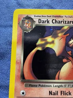 Pokemon TCG Dark Charizard Team Rocket 4/82 Holo Rare - Image 2