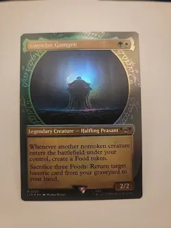 Samwise Gamgee 327 Showcase Foil MtG Universes Beyond: the Lord of the Rings - Image 1