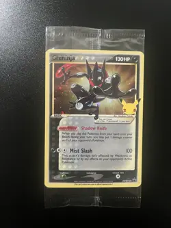 SEALED Pokemon Greninja Star SWSH144 Promo Holo Sword & Shield - Image 1