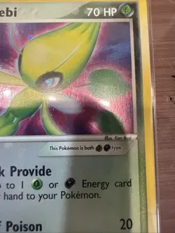 *HP Pokemon Dark Celebi Hidden Legends 4/101 Reverse Holo Rare Basic - Image 3