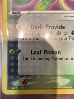 *HP Pokemon Dark Celebi Hidden Legends 4/101 Reverse Holo Rare Basic - Image 5