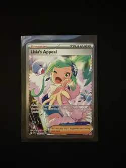 Pokemon Lisia's Appeal Trainer-Supporter Sv08 Surging Sparks Holo 246/191 SIR - Image 1