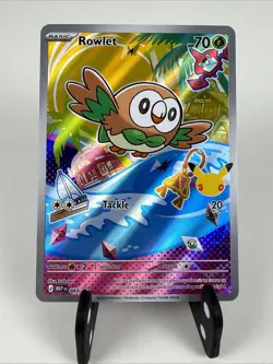 Pokemon 30th Anniversary First Partner Promo Trio Set: Rowlett, Litten, Popplio - Image 3