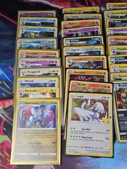 (52) Pokemon TCG Sword/Shield Era No Duplicates Holo/Reverse Holo Lot.NM Sleeved - Image 2