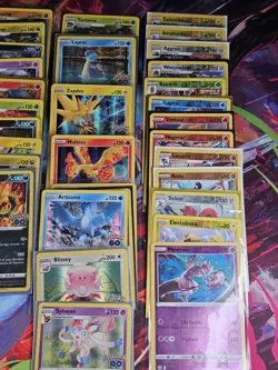 (52) Pokemon TCG Sword/Shield Era No Duplicates Holo/Reverse Holo Lot.NM Sleeved - Image 4