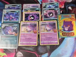 (11) Pokemon TCG NM Gengar, Haunter, Gastly Lot - Image 1