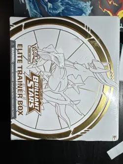 Pokemon Sword & Shield Brilliant Stars ETB Elite Trainer Box - Sealed New - Image 1