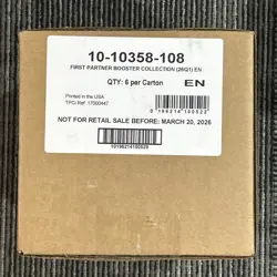 Pokemon TCG First Partner Illustration Collection Series 1 Sealed Case 6 SEALED - Image 1