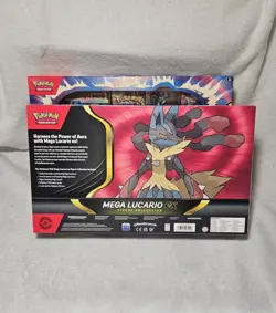 Pokemon TCG Mega Lucario EX Figure Collection Box lot of 2 - Image 2