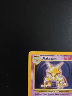 Pokemon TCG Alakazam Holo Base Set 1/102 - Image 2