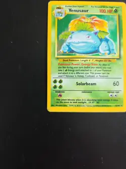 Pokemon TCG Venusaur Base Set 15/102 - Image 5