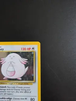 Pokemon TCG Chansey Base Set 3/102 Holo Unlimited Holo Rare - Image 3